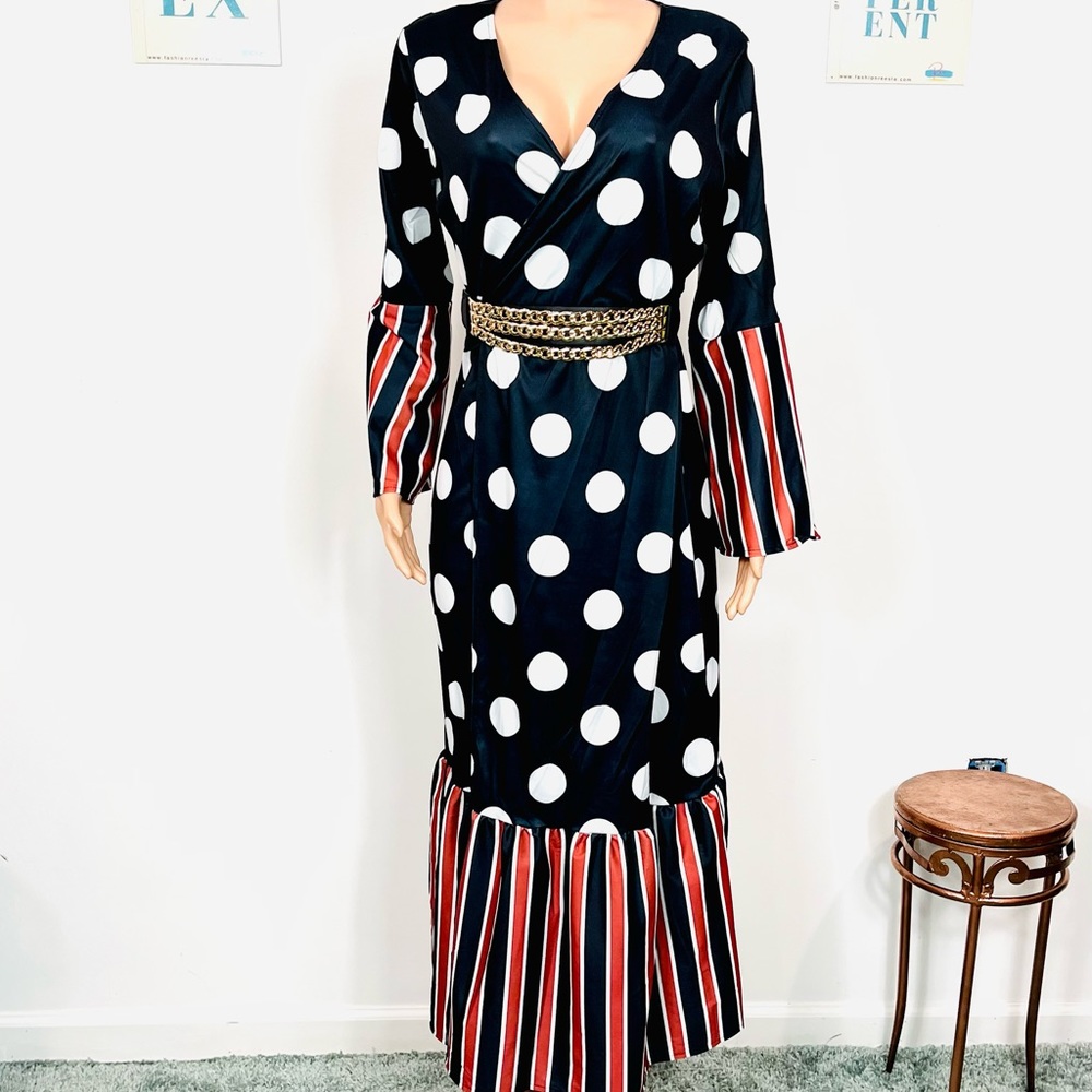 Elegant Duster / Wrap Dress: 2X - Picture 11 of 14